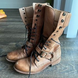 bed stu shelby lace up boot